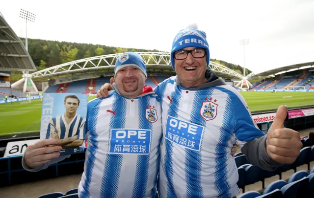 Huddersfield fans