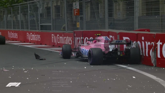 Esteban Ocon out