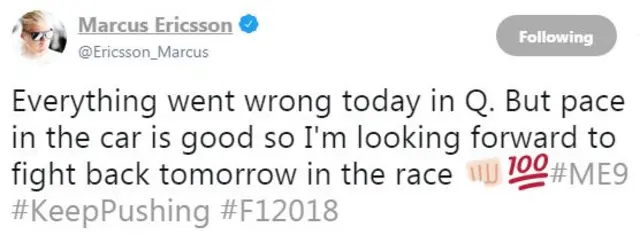 Marcus Ericsson