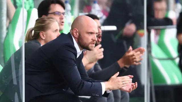 Wolfsburg head coach Stepahn Lerch