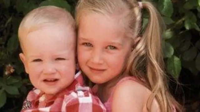 The six victims included Rzeszowski's children Kacper, two, and Kinga, five