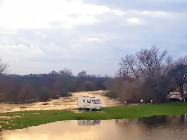 Flooding in Borrowash