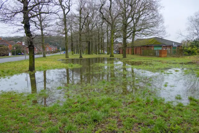 Flooding in Wingerworth