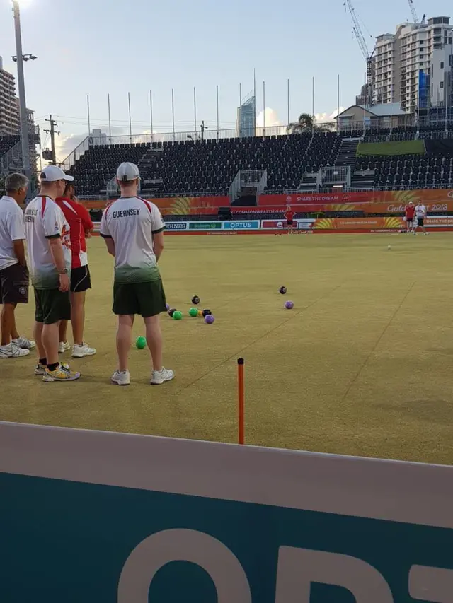 bowlers preparing for the games