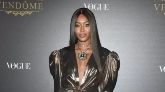 : Naomi Campbell attends the Vogue Party as part of the Paris Fashion Week Womenswear Spring/Summer 2018 at Le Petit Palais on October 1, 2017 in Paris, France