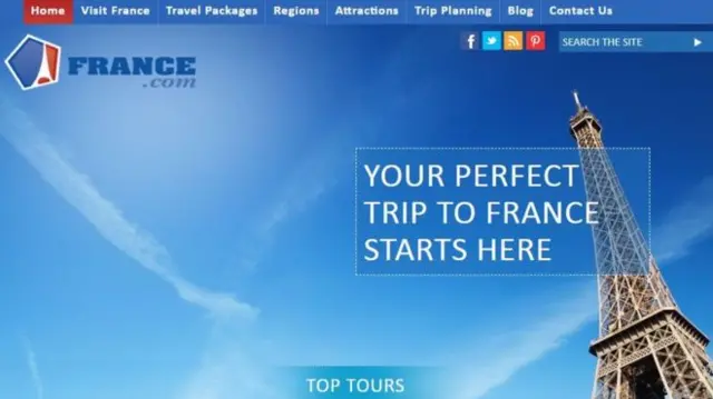 France.com website