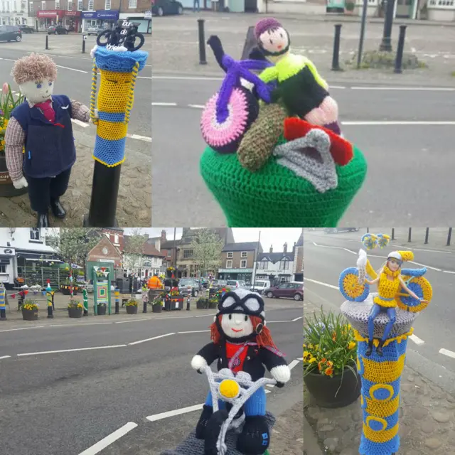 Yarnbombers collage