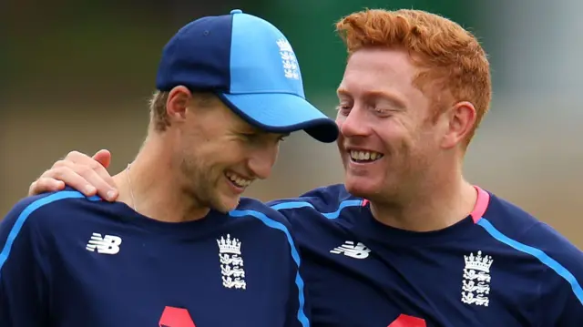 Joe Root and Jonny Bairstow