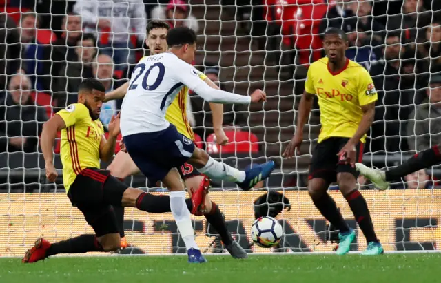 Dele Alli scores