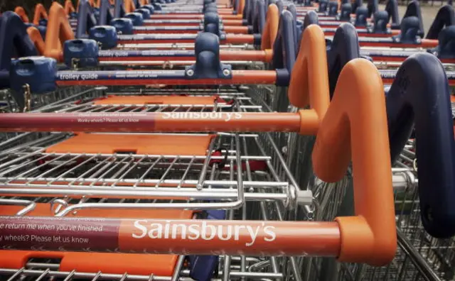 sainsbury's trollies