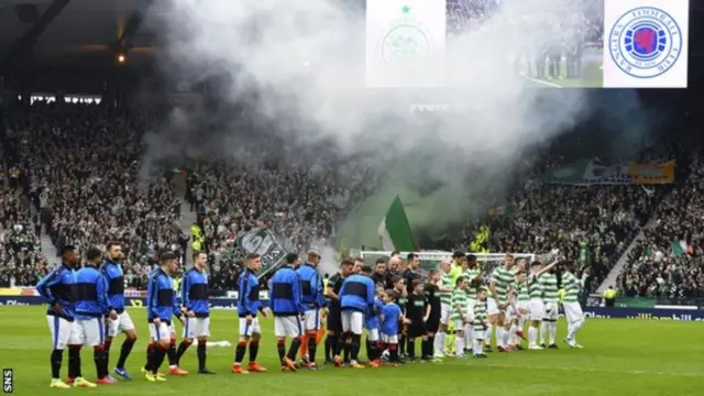 Rangers and Celtic