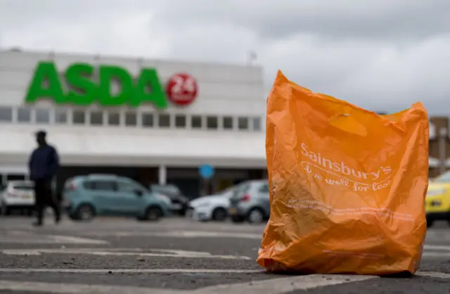 Asda and Sainsbury's