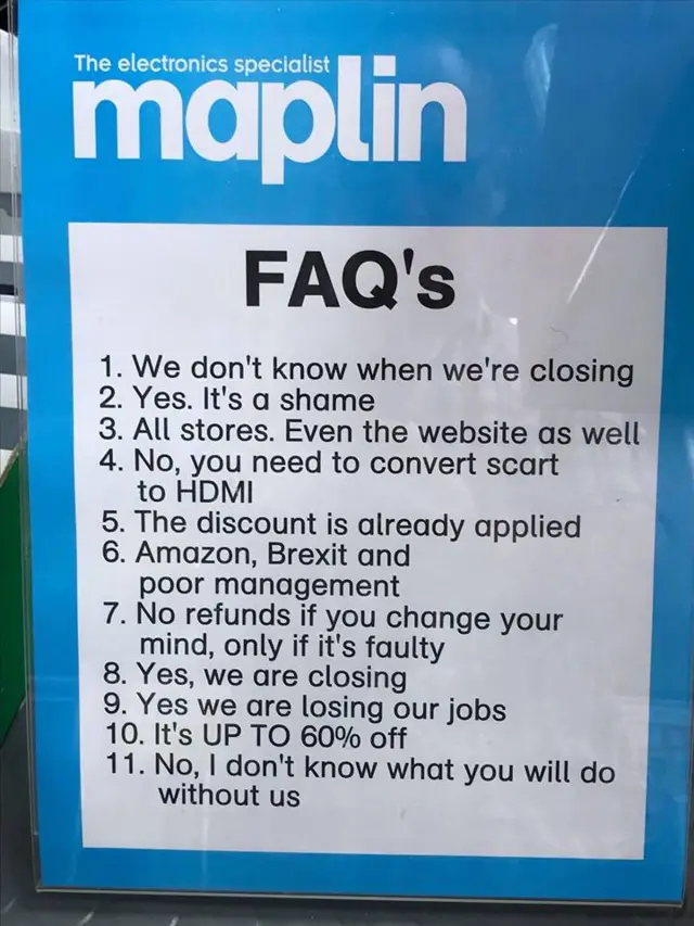 Maplin poster