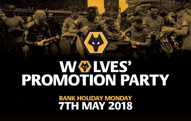 Promotion party poster