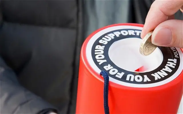 Charity tin