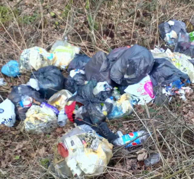 Flytipping in Sandwell