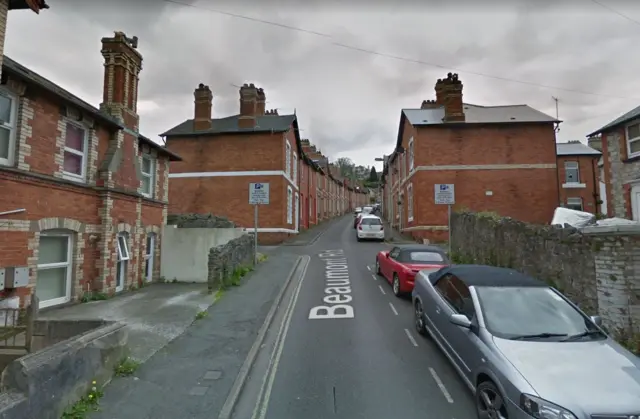 Beaumont Road in Newton Abbot