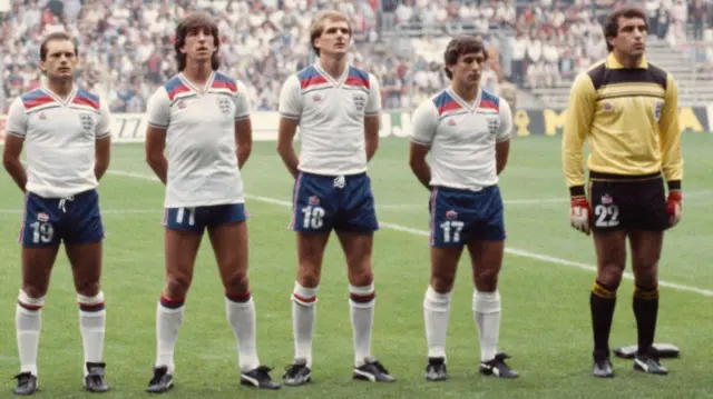 Ray Wilkins and Peter Shilton