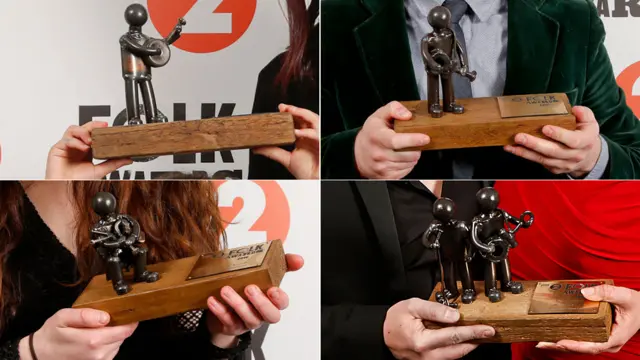 Some bespoke Radio 2 Folk Awards
