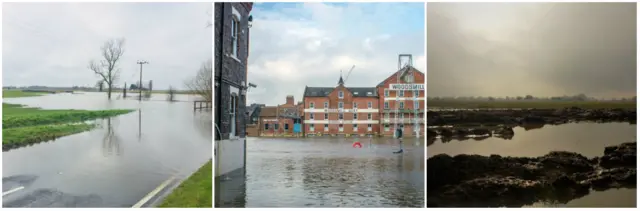 Parts of North Yorkshire are still underwater