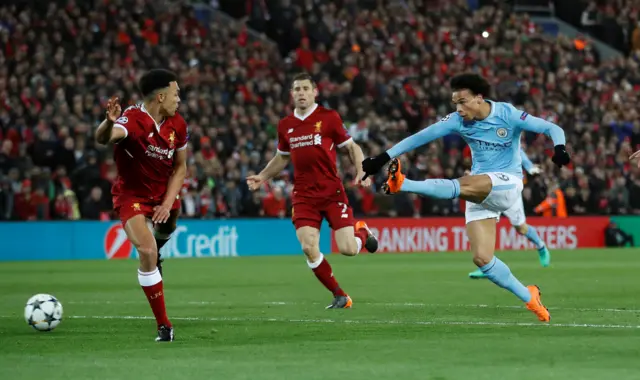 Leroy Sane shot
