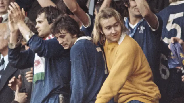 Ray Wilkins and Clive Walker