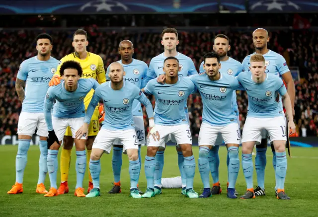 Man City squad