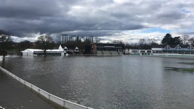 New Road under water