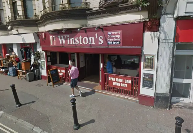 Winston's pub. Pic: Google