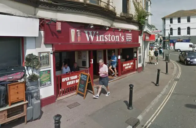 Winston's pub, Paignton