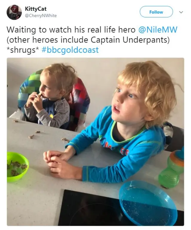 Gold Coast toddler tweet