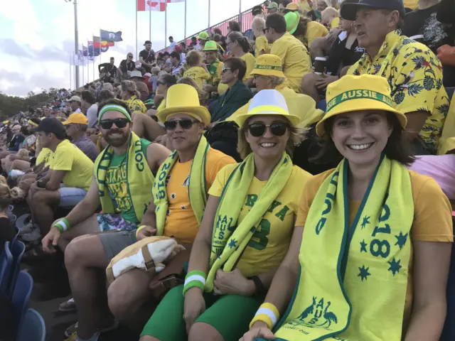 Australia fans