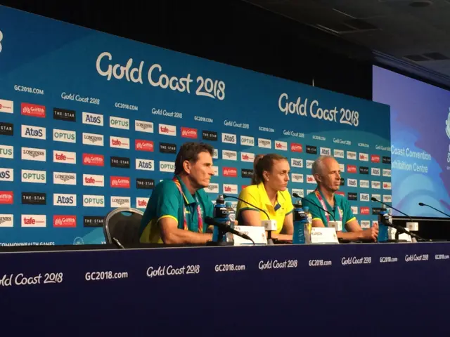 Sally Pearson news conference