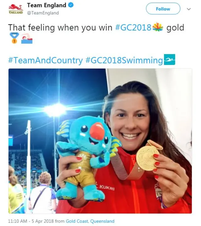 Aimee Willmott tweet