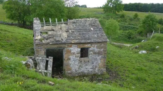 Derelict barn