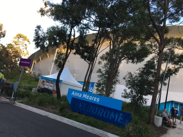 The Anna Meares Velodrome in Brisbane