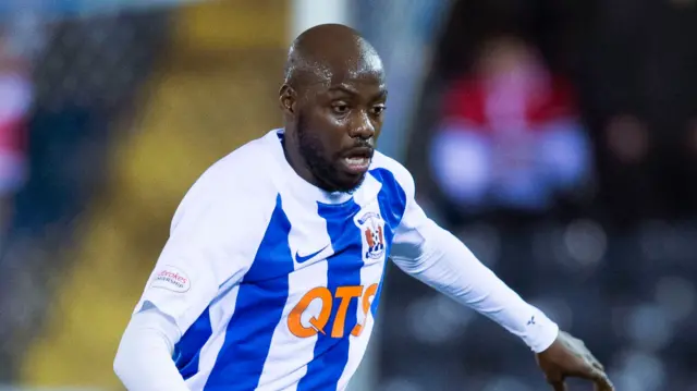 Kilmarnock midfielder Youssouf Mulumbu