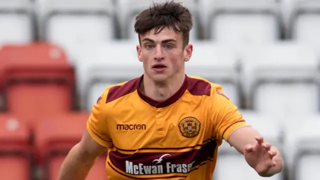 Motherwell defender Barry Maguire