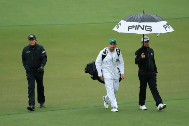 Mickelson and Hatton on Day 3