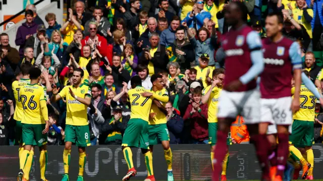 Norwich v Aston Villa