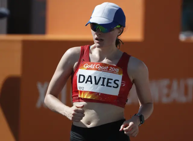 Bethan Davies of Wales