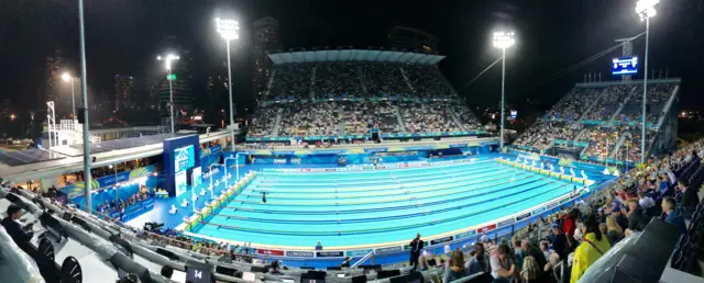 Swimming arena