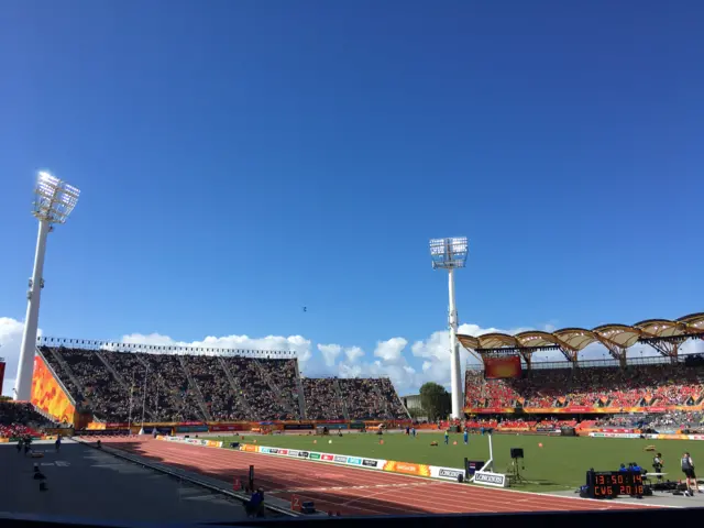 The Carrara Stadium in Gold Coast, Australia