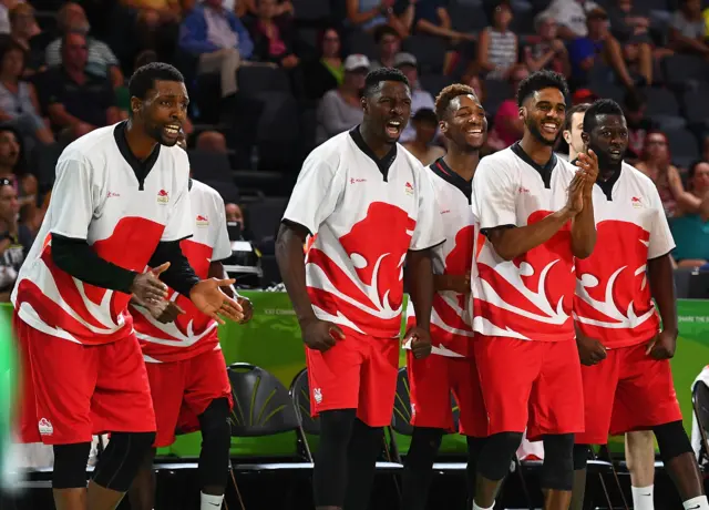 England Basketball Players