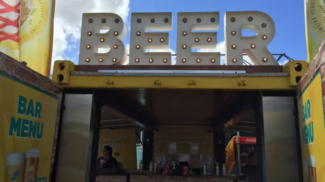 Beer stall