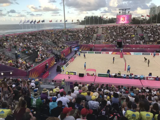Beach volleyball