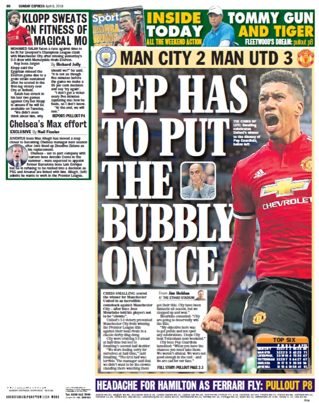 Express back page