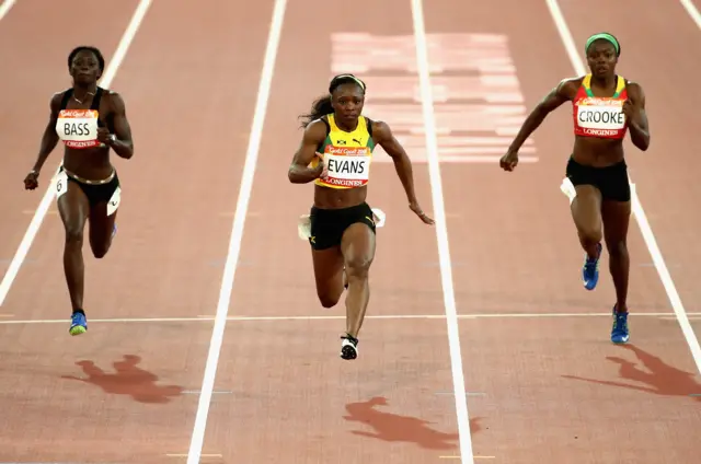 Gayon Evans of Jamaica