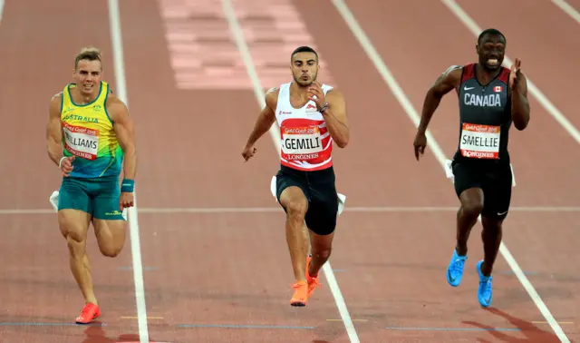 Adam Gemili of England