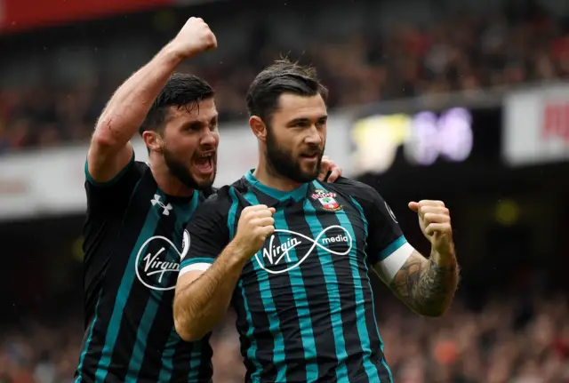 Charlie Austin celebration